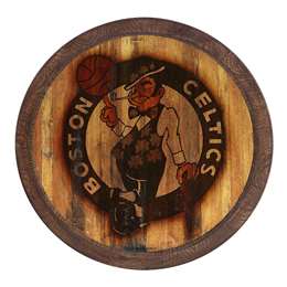 Boston Celtics: "Faux" Barrel Top Sign    