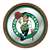 Boston Celtics: "Faux" Barrel Top Mirrored Wall Sign
