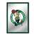 Boston Celtics: Framed Mirrored Wall Sign