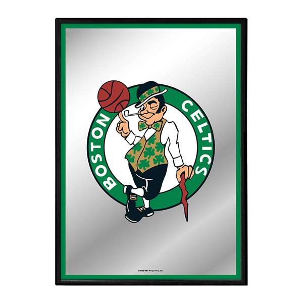 Boston Celtics: Framed Mirrored Wall Sign
