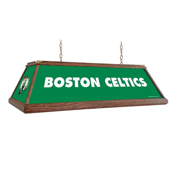 Boston Celtics: Premium Wood Pool Table Light
