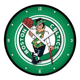 Boston Celtics: Modern Disc Wall Clock