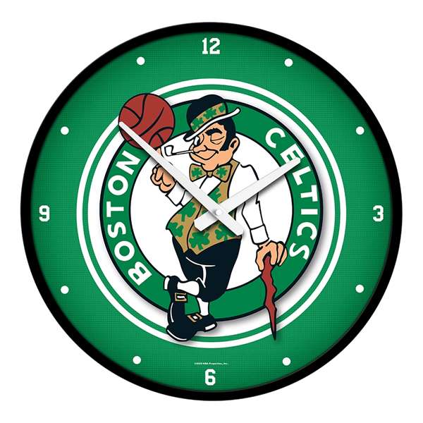 Boston Celtics: Modern Disc Wall Clock