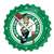 Boston Celtics: Bottle Cap Wall Clock