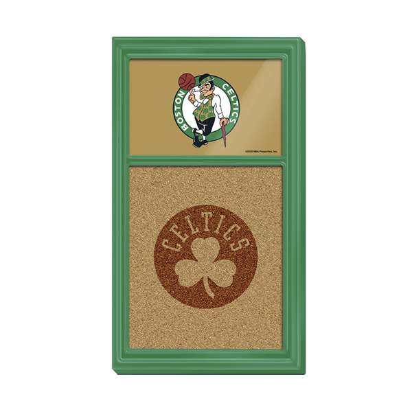 Boston Celtics: Dual Logo - Cork Note Board