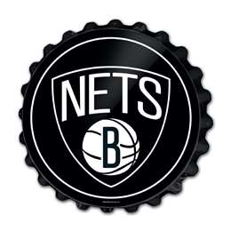Brooklyn Nets: Bottle Cap Wall Sign