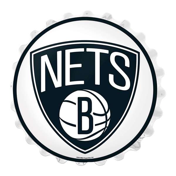 Brooklyn Nets: Bottle Cap Wall Light