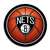 Brooklyn Nets: Basketball - Modern Disc Wall Sign