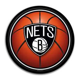 Brooklyn Nets: Basketball - Modern Disc Wall Sign