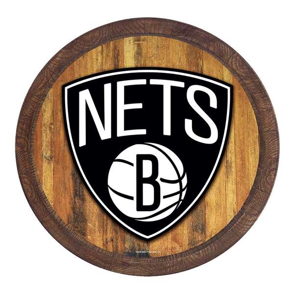 Brooklyn Nets: "Faux" Barrel Top Sign
