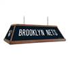 Brooklyn Nets: Premium Wood Pool Table Light