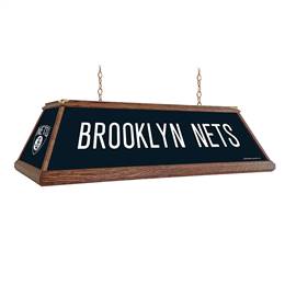 Brooklyn Nets: Premium Wood Pool Table Light