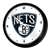 Brooklyn Nets: Retro Lighted Wall Clock