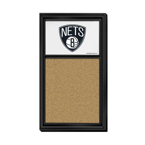Brooklyn Nets: Cork Note Board