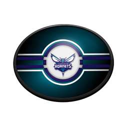 Charlotte Hornets: Oval Slimline Lighted Wall Sign