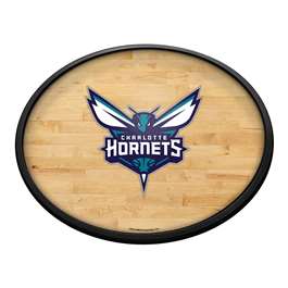 Charlotte Hornets: Oval Slimline Lighted Wall Sign