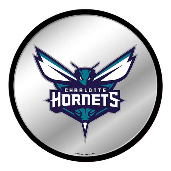 Charlotte Hornets: Modern Disc Mirrored Wall Sign