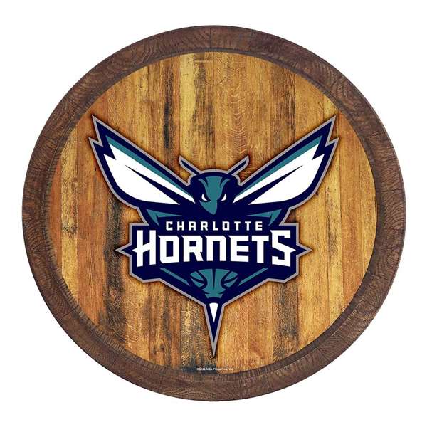 Charlotte Hornets: "Faux" Barrel Top Sign
