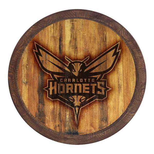 Charlotte Hornets: "Faux" Barrel Top Sign