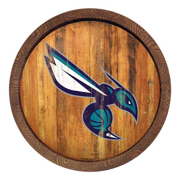 Charlotte Hornets: Logo - "Faux" Barrel Top Sign