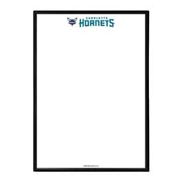 Charlotte Hornets: Framed Dry Erase Wall Sign