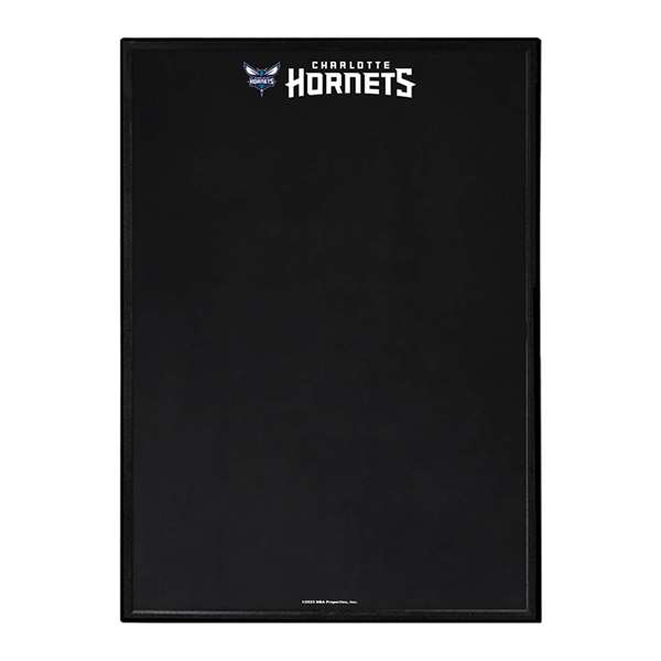 Charlotte Hornets: Framed Chalkboard