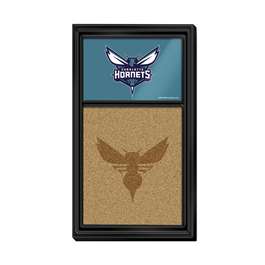 Charlotte Hornets: Secondary Logo - Cork Note Board