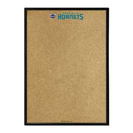 Charlotte Hornets: Framed Corkboard