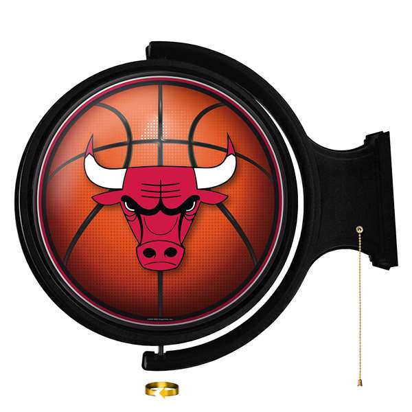 Chicago Bulls: Basketball - Original Round Rotating Lighted Wall Sign    