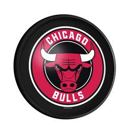 Chicago Bulls: Round Slimline Lighted Wall Sign