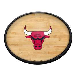 Chicago Bulls: Oval Slimline Lighted Wall Sign