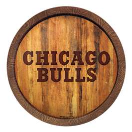 Chicago Bulls: Logo - "Faux" Barrel Top Sign