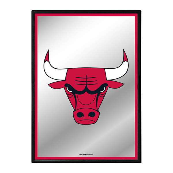 Chicago Bulls: Framed Mirrored Wall Sign