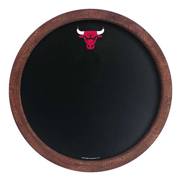 Chicago Bulls: "Faux" Barrel Framed Chalkboard