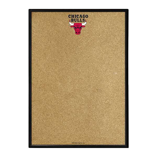 Chicago Bulls: Framed Corkboard