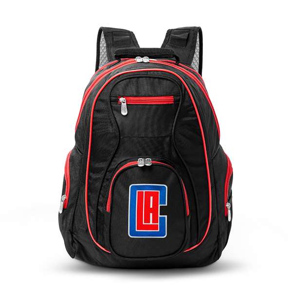 Los Angeles Clippers  19" Premium Backpack W/ Colored Trim L708
