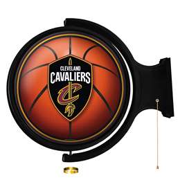 Cleveland Cavaliers: Basketball - Original Round Rotating Lighted Wall Sign