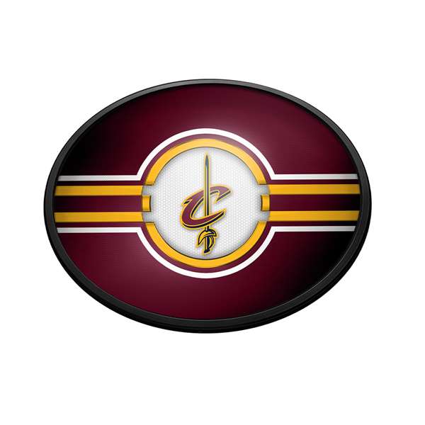 Cleveland Cavaliers: Oval Slimline Lighted Wall Sign