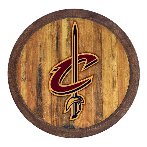 Cleveland Cavaliers: "Faux" Barrel Top Sign