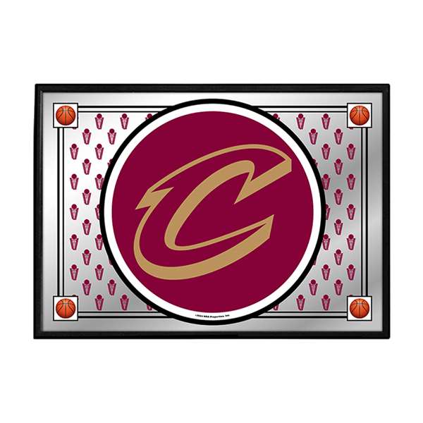 Cleveland Cavaliers: Team Spirit - Framed Mirrored Wall Sign    