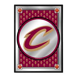 Cleveland Cavaliers: Team Spirit - Framed Mirrored Wall Sign