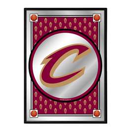 Cleveland Cavaliers: Team Spirit - Framed Mirrored Wall Sign    