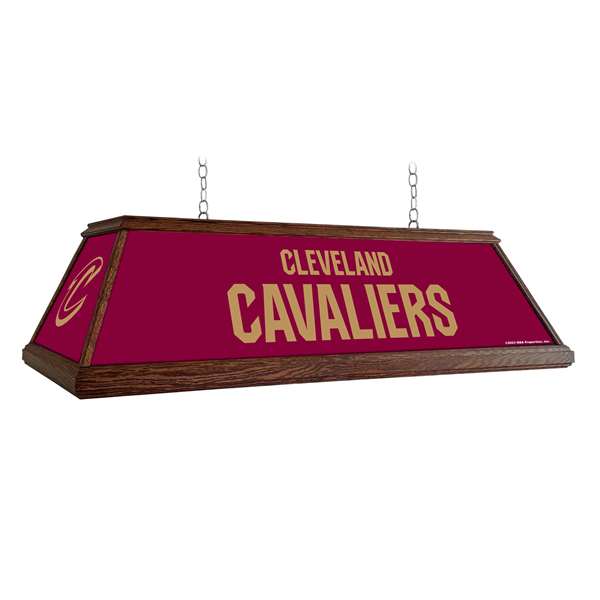 Cleveland Cavaliers: Premium Wood Pool Table Light