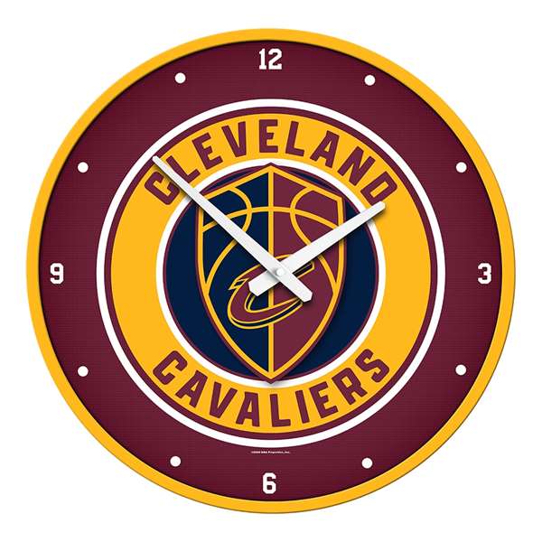 Cleveland Cavaliers: Modern Disc Wall Clock