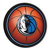 Dallas Mavericks: Basketball - Round Slimline Lighted Wall Sign