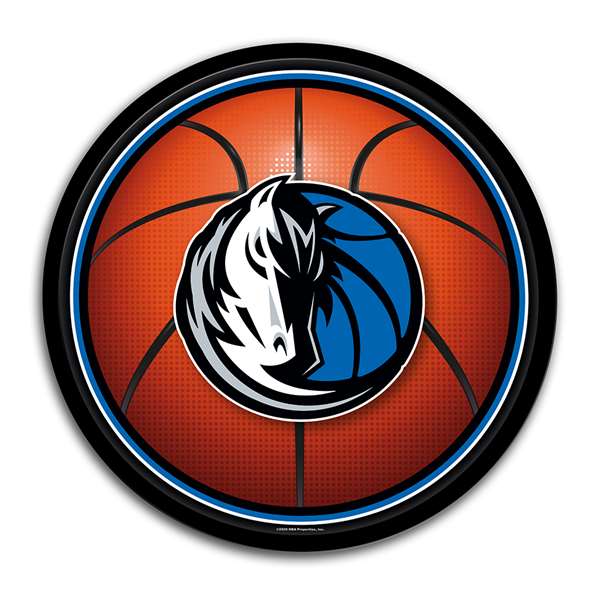 Dallas Mavericks: Basketball - Modern Disc Wall Sign