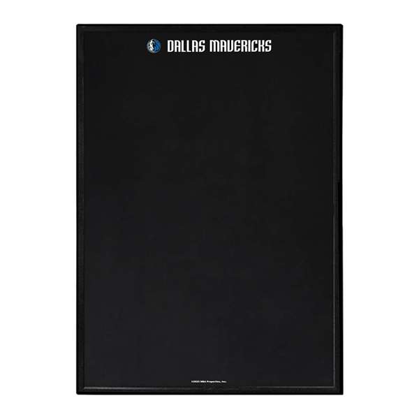 Dallas Mavericks: Framed Chalkboard