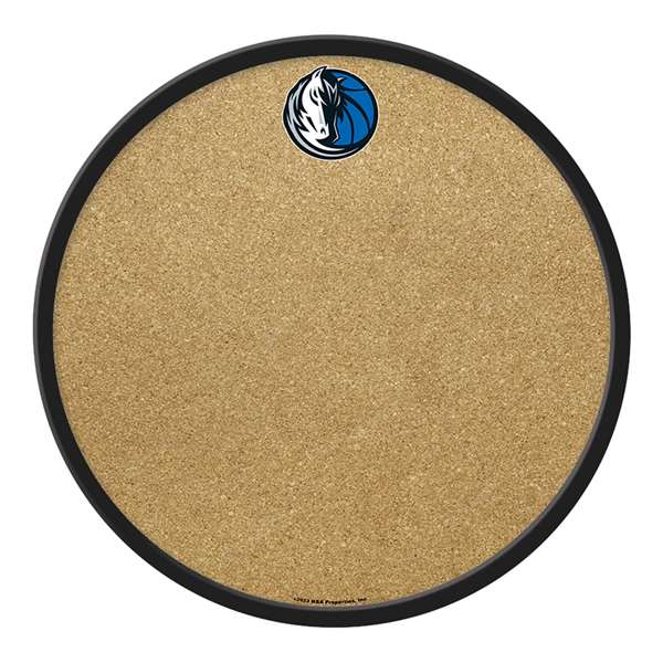 Dallas Mavericks: Modern Disc Cork Board