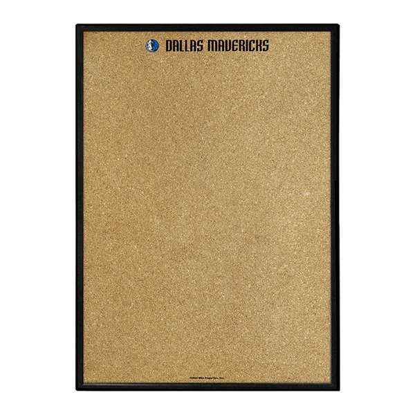 Dallas Mavericks: Framed Corkboard