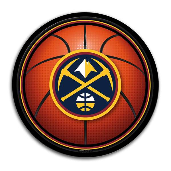 Denver Nuggets: Basketball - Modern Disc Wall Sign